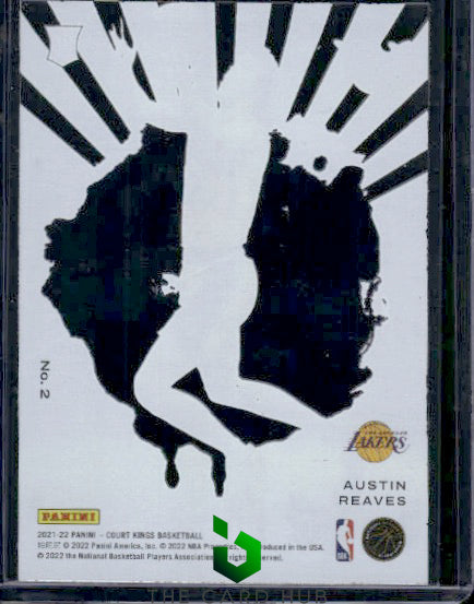 2021-22 Panini Court Kings #2 Austin Reaves Acetate Rookies RC