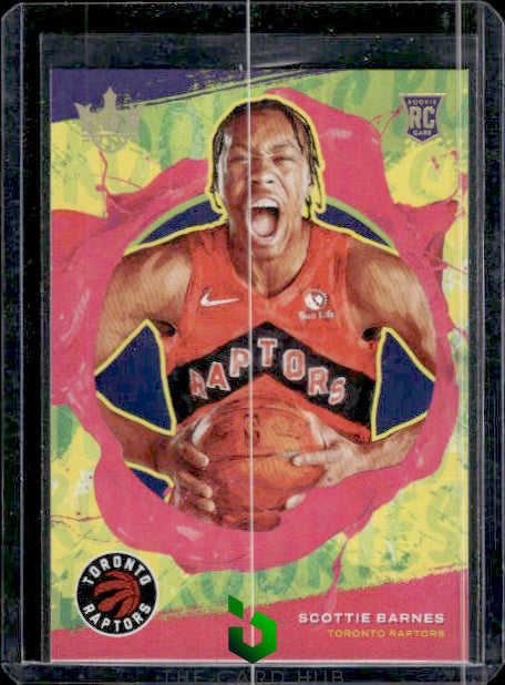 2021-22 Panini Court Kings #101 Scottie Barnes Level 2 RC