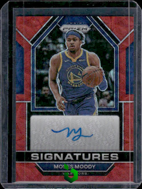 2022-23 Panini Prizm #SIG-MMO Moses Moody Signatures Prizms Choice