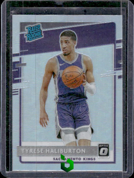 2020-21 Donruss Optic #162 Tyrese Haliburton Holo RC