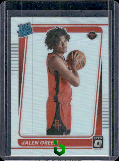 2021-22 Donruss Optic #159 Jalen Green Holo RC