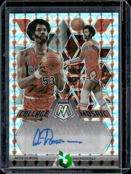 2022-23 Panini Mosaic #CM-GIL Artis Gilmore Collage Autographs Mosaic