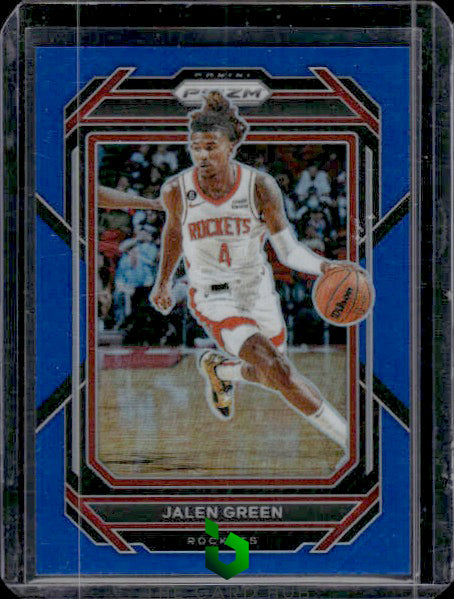 2022-23 Panini Prizm #181 Jalen Green Prizms Blue #/199