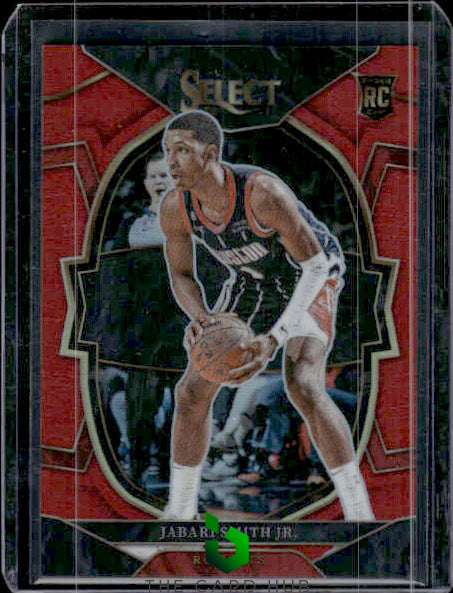 2022-23 Panini Select #69 Jabari Smith Jr. Red Prizms #/199 RC