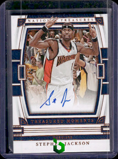 2022-23 Panini National Treasures Stephen Jackson Treasured Moments Bronze #/25