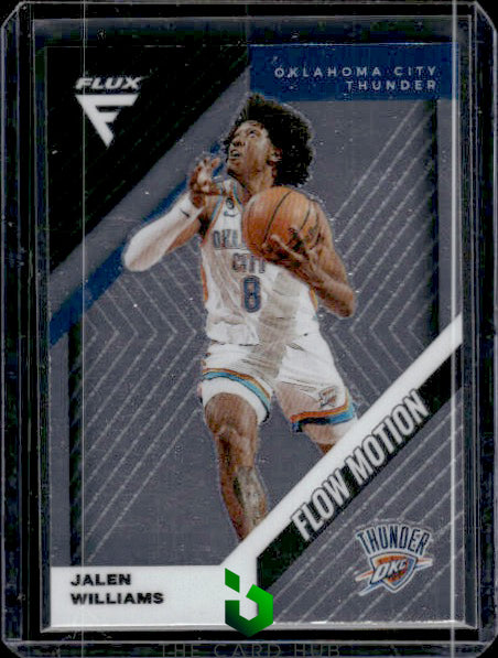 2022-23 Panini Flux #1 Jalen Williams Flow Motion RC