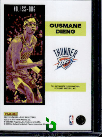 2022-23 Panini Flux #HSS-ODG Ousmane Dieng Hot Stock Signatures RC