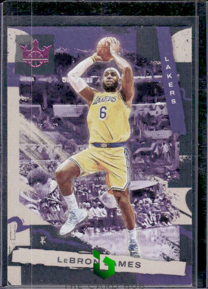 2022-23 Panini Court Kings #35 LeBron James Pink #/99