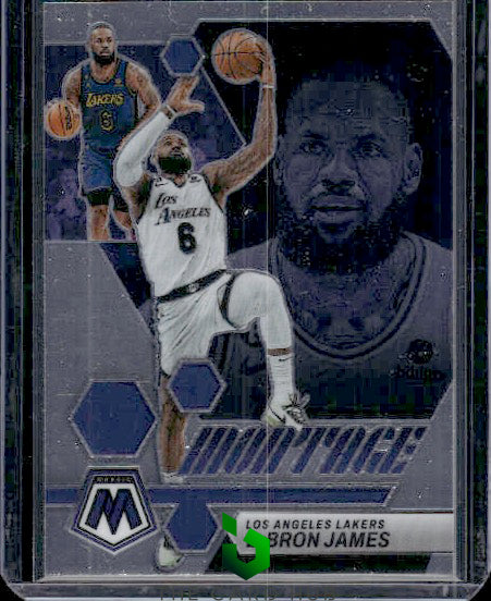 2022-23 Panini Mosaic #3 LeBron James Montage