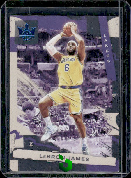 2021-22 Panini Court Kings #6 LeBron James Amethyst #/99