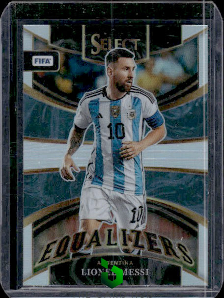 2022-23 Panini Select FIFA #1 Lionel Messi Equalizers Silver