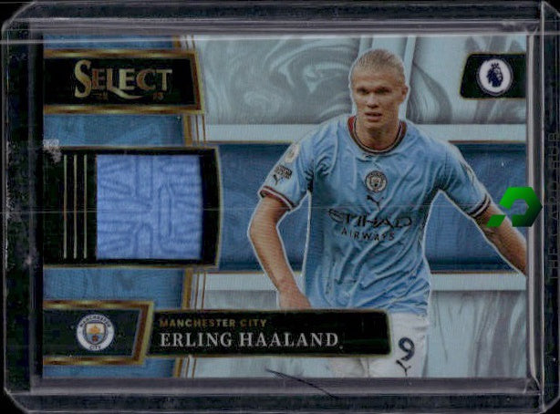 2022-23 Panini Select Premier League #SM-EH Erling Haaland Select Memorabilia