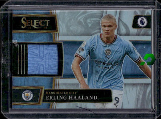 2022-23 Panini Select Premier League #SM-EH Erling Haaland Select Memorabilia