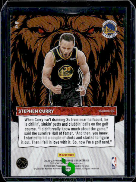 2022-23 Donruss #4 Stephen Curry Unleashed