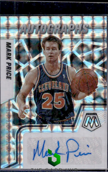 2021-22 Panini Mosaic #AM-MKP Mark Price Autographs Mosaic