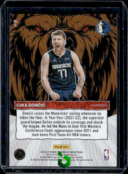 2022-23 Donruss #1 Luka Doncic Unleashed