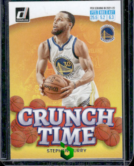 2022-23 Donruss #4 Stephen Curry Crunch Time