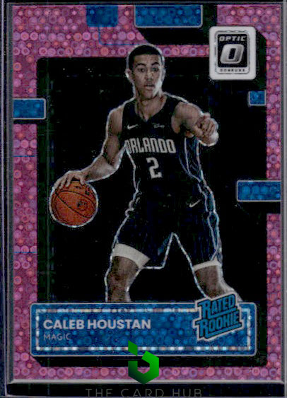 2022-23 Donruss Optic #229 Caleb Houstan Fast Break Pink #/25