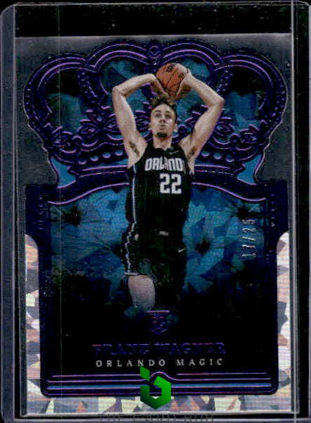 2021-22 Panini Crown Royale #31 Franz Wagner Crystal Purple #/25 RC