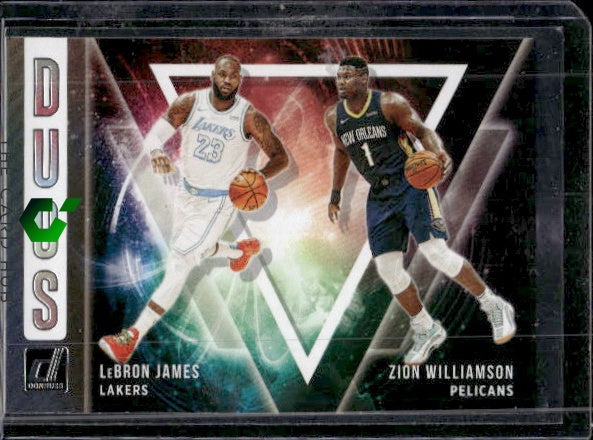 2021-22 Donruss #1 LeBron James / Zion Williamson Duos