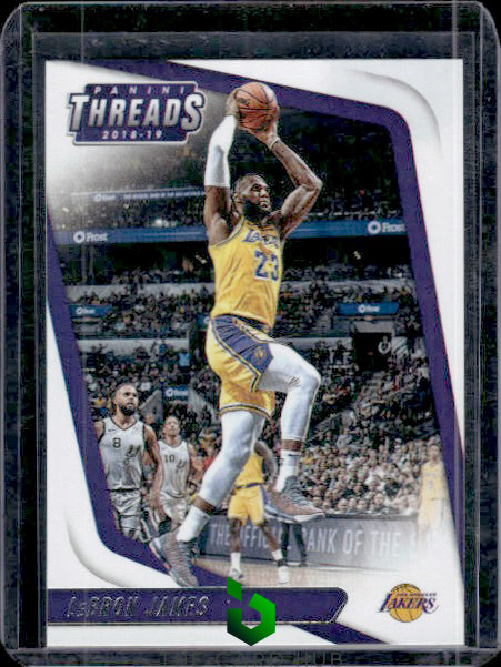 2018-19 Panini Threads #47 LeBron James