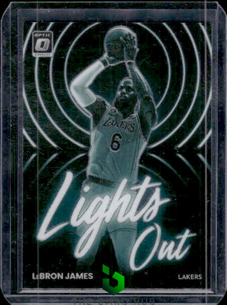 2022-23 Donruss Optic #6 LeBron James Lights Out