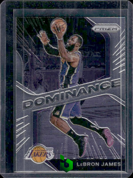 2020-21 Panini Prizm #17 LeBron James Dominance