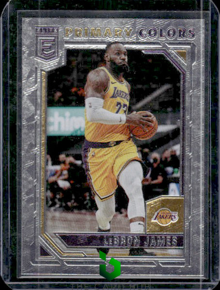 2021-22 Donruss Elite #2 LeBron James Primary Colors