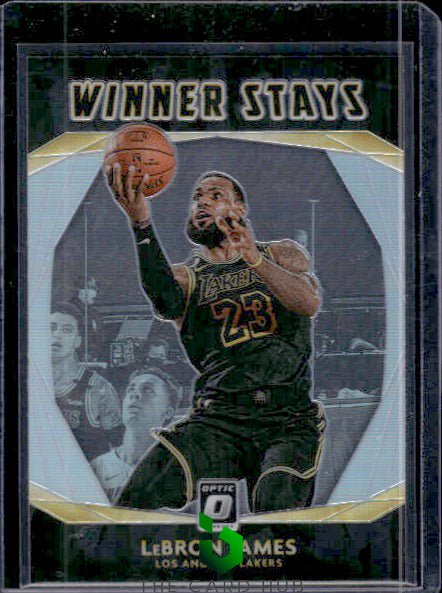 2020-21 Donruss Optic #20 LeBron James Winner Stays Holo