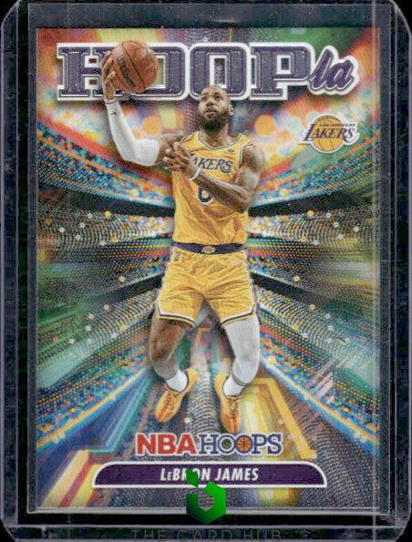 2022-23 Hoops #3 LeBron James Hoopla