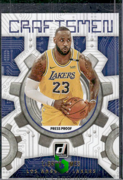 2021-22 Donruss #3 LeBron James Craftsmen Press Proof