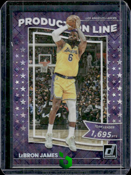 2022-23 Donruss #1 LeBron James Production Line Diamond