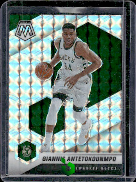 2020-21 Panini Mosaic #80 Giannis Antetokounmpo Mosaic