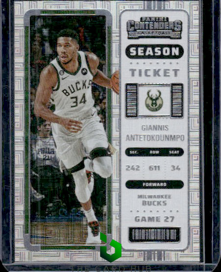 2022-23 Panini Contenders #35 Giannis Antetokounmpo