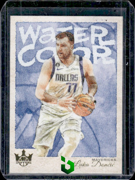 2022-23 Panini Court Kings #6 Luka Doncic Water Color