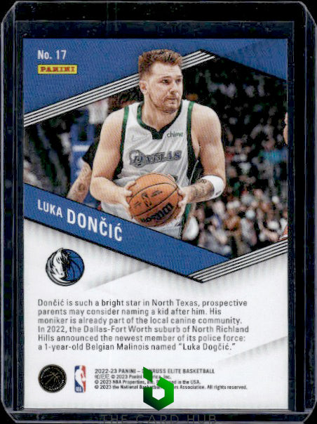 2020-21 Panini Donruss Elite #17 Luka Doncic Spellbound