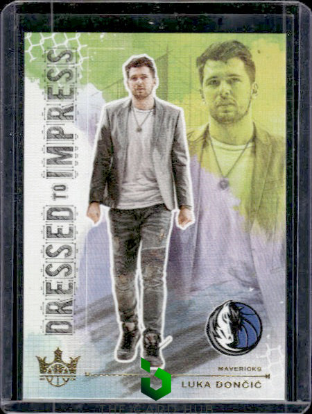 2021-22 Panini Court Kings #1 Luka Doncic Dressed to Impress