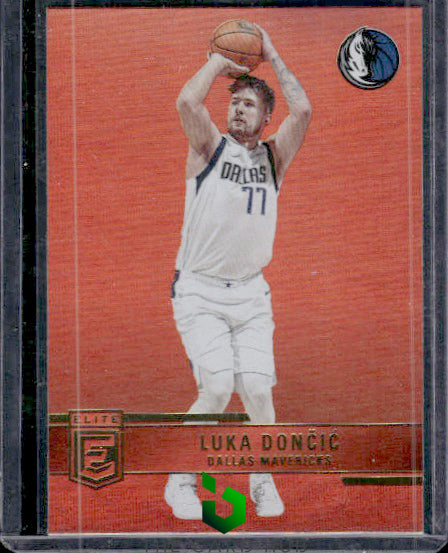 2021-22 Donruss Elite #109 Luka Doncic Asia Hyper Red