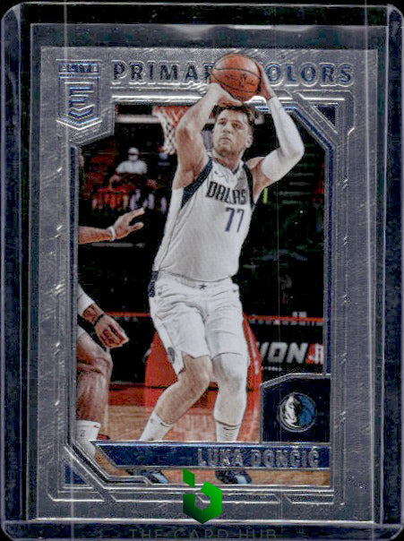 2021-22 Donruss Elite #4 Luka Doncic Primary Colors