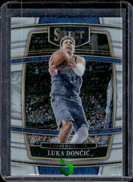 2021-22 Panini Select #12 Luka Doncic Silver Prizms