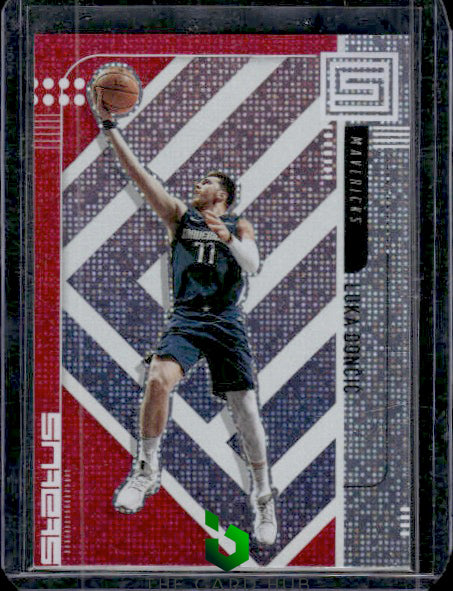 2019-20 Panini Status #5 Luka Doncic Upper Echelon Red