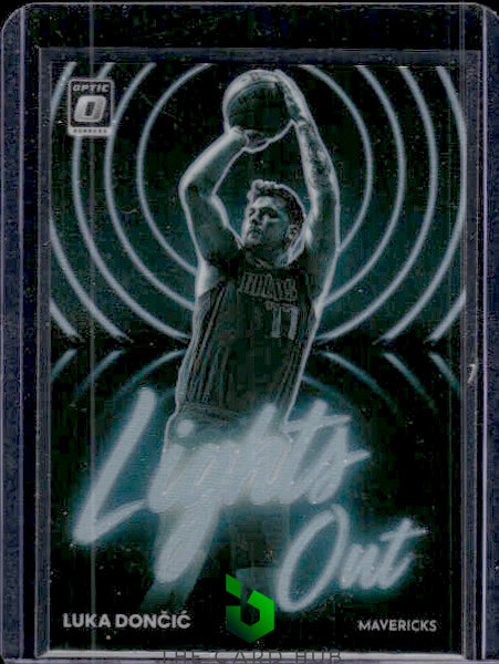 2022-23 Donruss Optic #10 Luka Doncic Lights Out Holo