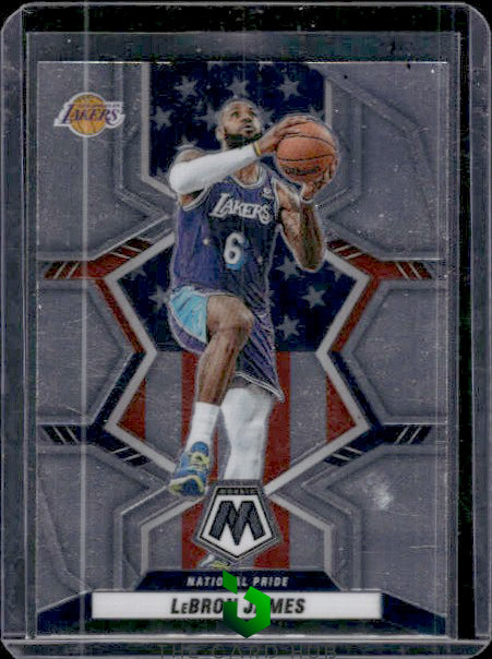 2021-22 Panini Mosaic #246 LeBron James