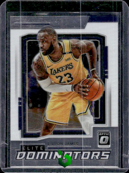 2021-22 Donruss Optic #6 LeBron James Elite Dominators