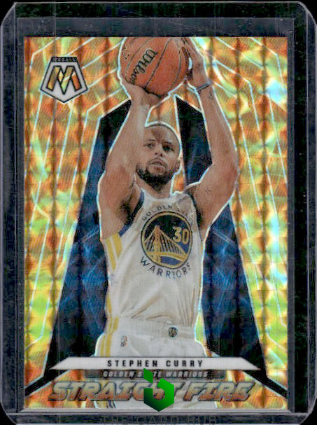 2021-22 Panini Mosaic #2 Stephen Curry Straight Fire