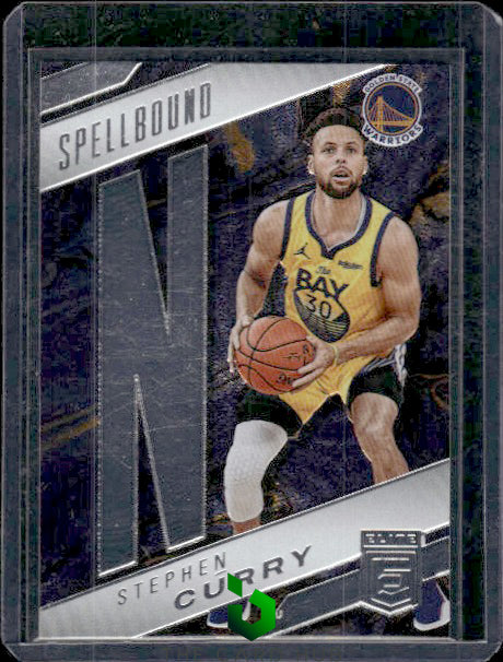 2021-22 Donruss Elite #26 Stephen Curry Spellbound