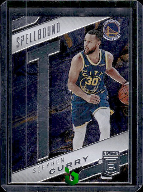 2021-22 Donruss Elite #21 Stephen Curry Spellbound