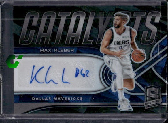 2021-22 Panini Spectra #CAS-MAX Maxi Kleber Catalysts Signatures #/99