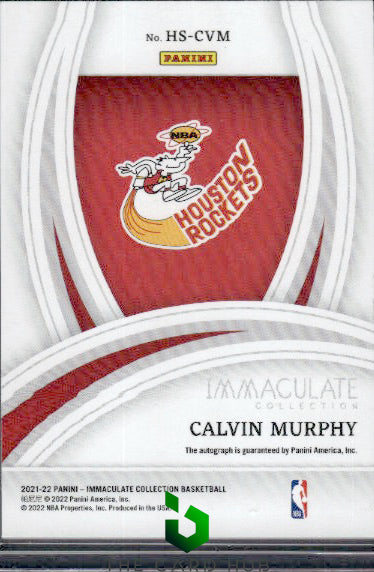 2021-22 Panini Immaculate #HS-CVM Calvin Murphy Heralded Signatures #/99