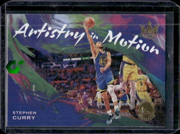 2021-22 Panini Court Kings #13 Stephen Curry Artistry in Motion